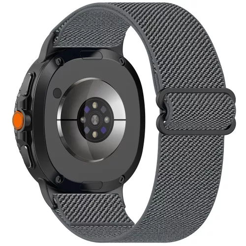 Techsuit - Watchband (W080) - Samsung Galaxy Watch8 40mm/Watch8 44mm/Watch8 Classic/Watch9 40mm/Watch9 44mm - Graphite Mosaic