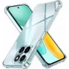 Techsuit - Shockproof Átlátszó Ütésálló Szilikon tok - Honor X6c - Átlátszó