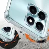 Techsuit - Shockproof Átlátszó Ütésálló Szilikon tok - Honor X6c - Átlátszó