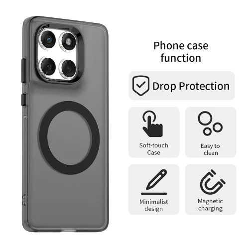 Techsuit - CandyCase MagSafe tok - Motorola Edge 60 / Edge 60 Fusion - Fekete