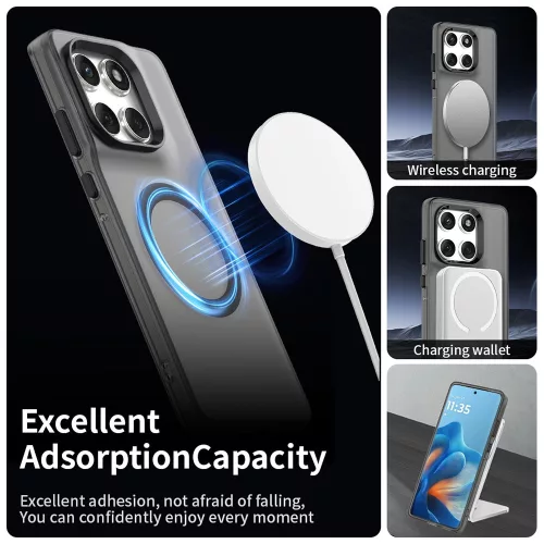 Techsuit - CandyCase MagSafe tok - Motorola Edge 60 / Edge 60 Fusion - Fekete