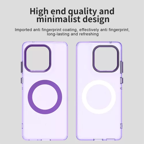 Techsuit - CandyCase MagSafe tok - Motorola Edge 60 / Edge 60 Fusion - Lila