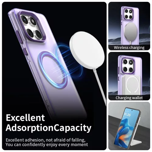 Techsuit - CandyCase MagSafe tok - Motorola Edge 60 / Edge 60 Fusion - Lila