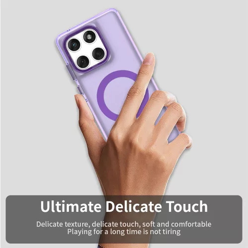 Techsuit - CandyCase MagSafe tok - Motorola Edge 60 / Edge 60 Fusion - Lila