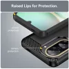Techsuit - Carbon szilikon tok - Xiaomi Redmi A5 4G (Regional) - Fekete