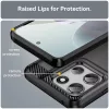 Techsuit - Carbon szilikon tok - Motorola Moto G56 - Fekete