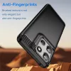 Techsuit - Carbon szilikon tok - Motorola Moto G56 - Fekete