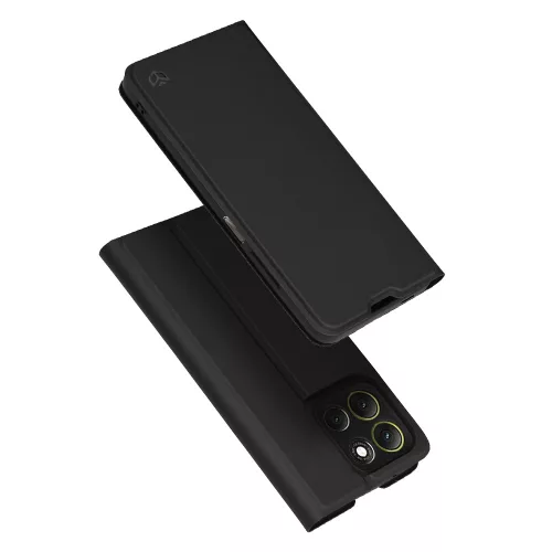 Techsuit - Magskin Book - Motorola Moto G86 - Black