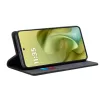 Techsuit - Confy Cover kinyitható tok - Motorola Moto G86 - Fekete