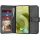 Techsuit - Diary Book kinyitható tok - Motorola Moto G86 - Fekete