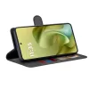 Techsuit - Diary Book kinyitható tok - Motorola Moto G86 - Fekete