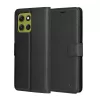 Techsuit - Leather Folio - Motorola Moto G86 - Black