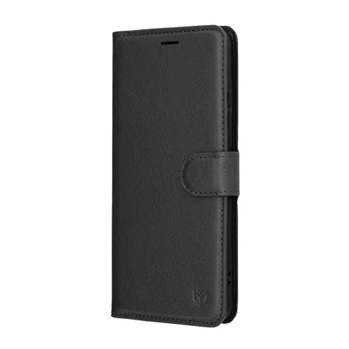 Techsuit - Leather Folio - Motorola Moto G86 - Black