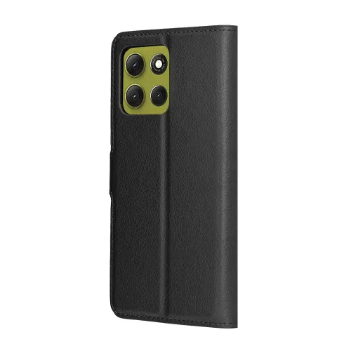 Techsuit - Leather Folio - Motorola Moto G86 - Black