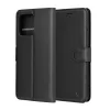 Techsuit - Leather Folio - Motorola Moto G86 - Black
