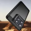 Techsuit - Carbon szilikon tok - Motorola Moto G86 - Fekete