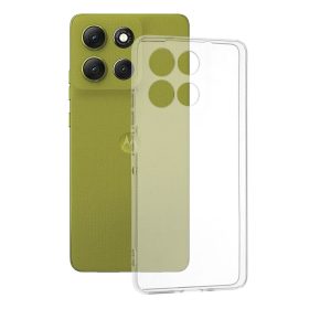   Techsuit - Clear Silicone - Motorola Moto G86 - Átlátszó tok