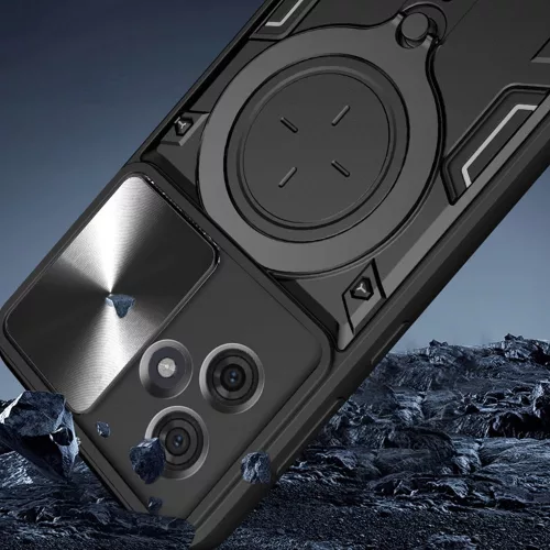 Techsuit - CamGuard Pro tok - Motorola Moto G86 - Fekete