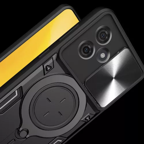 Techsuit - CamGuard Pro tok - Motorola Moto G86 - Fekete