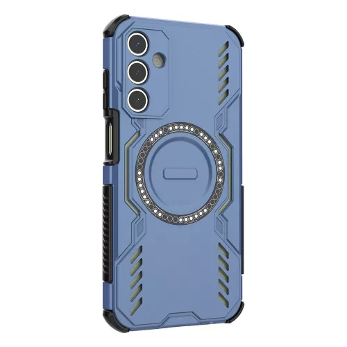 Techsuit - ArmorMag ütésálló tok -  Samsung Galaxy A15 4G / A15 5G - Kék