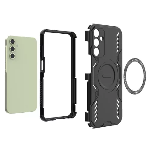 Techsuit - ArmorMag ütésálló tok -  Samsung Galaxy A15 4G / A15 5G - Kék