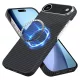 Techsuit - Aramid Fiber MagSafe tok - iPhone 17 Air - Fekete