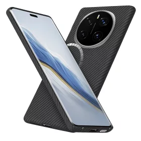   Techsuit - Aramid Fiber MagSafe tok - Honor Magic7 Pro - Fekete