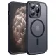 Techsuit - PureFrost MagSafe Ütésálló tok - iPhone 11 Pro - Matt fekete
