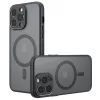 Techsuit - PureFrost MagSafe Ütésálló tok - iPhone 11 Pro Max - Matt fekete