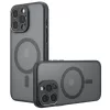 Techsuit - PureFrost MagSafe Ütésálló tok - iPhone 13 Pro - Matt fekete