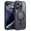 Techsuit - PureFrost MagSafe Ütésálló tok - iPhone 13 Pro - Matt fekete
