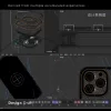 Techsuit - PureFrost MagSafe Ütésálló tok - iPhone 14 Pro - Matt fekete