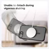 Techsuit - PureFrost MagSafe Ütésálló tok - iPhone 15 - Matt fekete