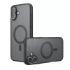 Techsuit - PureFrost MagSafe Ütésálló tok - iPhone 17 - Matt fekete