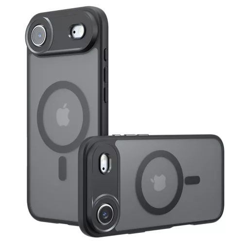 Techsuit - PureFrost MagSafe Ütésálló tok - iPhone 17 Air - Matt fekete