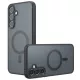 Techsuit - PureFrost MagSafe Ütésálló tok - Samsung Galaxy A54 - Matt fekete