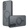 Techsuit - PureFrost MagSafe Ütésálló tok - Samsung Galaxy A14 4G / A14 5G - Matt fekete