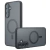 Techsuit - PureFrost MagSafe Ütésálló tok - Samsung Galaxy A35 5G - Matt fekete