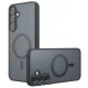 Techsuit - PureFrost MagSafe Ütésálló tok - Samsung Galaxy A35 5G - Matt fekete