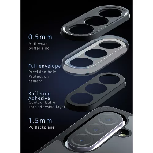 Techsuit - PureFrost MagSafe Ütésálló tok - Samsung Galaxy A56 5G - Matt fekete