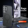 Techsuit - PureFrost MagSafe Ütésálló tok - Samsung Galaxy S25 Ultra - Matt fekete