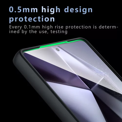 Techsuit - PureFrost MagSafe Ütésálló tok - Samsung Galaxy S25 Ultra - Matt fekete