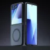 Techsuit - PureFrost MagSafe Ütésálló tok - Samsung Galaxy Z Flip7 - Matt fekete