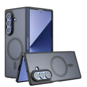   Techsuit - PureFrost MagSafe Ütésálló tok - Samsung Galaxy Z Fold7 - Matt fekete