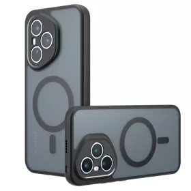   Techsuit - PureFrost MagSafe Ütésálló tok - Honor 400 Pro - Matt fekete