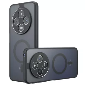  Techsuit - PureFrost MagSafe Ütésálló tok - Xiaomi Redmi 14C - Matt fekete