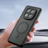 Techsuit - PureFrost MagSafe Ütésálló tok - Xiaomi Redmi Note 14 Pro 5G / Poco X7 - Matt fekete