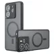 Techsuit - PureFrost MagSafe Ütésálló tok - Xiaomi Redmi Note 14 4G (Standard) - Matt fekete