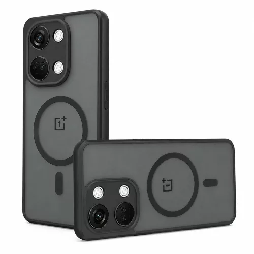 Techsuit - PureFrost MagSafe Ütésálló tok - OnePlus Nord 3 - Matt fekete