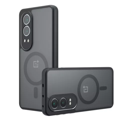 Techsuit - PureFrost MagSafe Ütésálló tok - OnePlus Nord CE4 Lite - Matt fekete